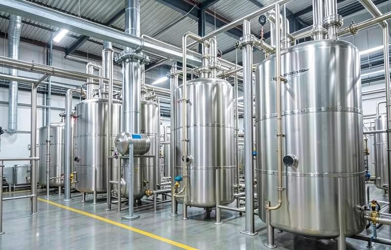 Stainless steel phosphoric acid tanks